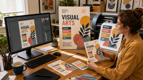 Create and maintain a visual identity